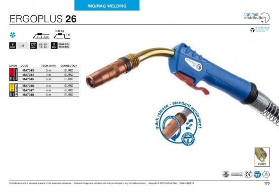 Trafimet Mig ERGOPLUS 26 (290 А возд. охл.) 5м